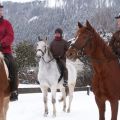 Ausritt im Schnee